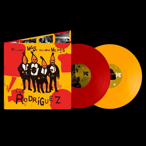 Los Rodriguez - Palabras Mas Palabras Menos - Yellow & Red Vinyl [LP]
