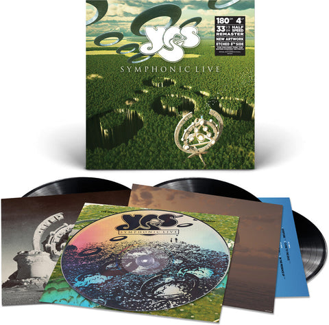 Yes - Symphonic Live [Limited Edition 180g Half-speed 4 LP]