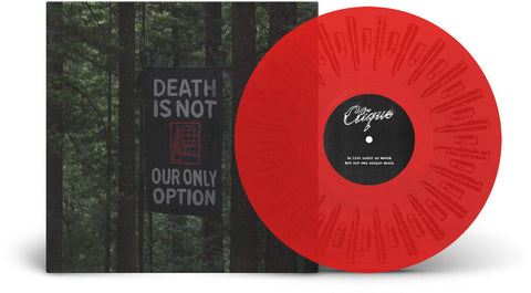Clique - Death Is Not Our Only Option [Clear Vinyl] (Red)