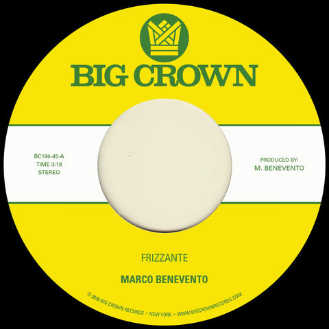 Marco Benevento - Frizzante B/W Turandot [LP]