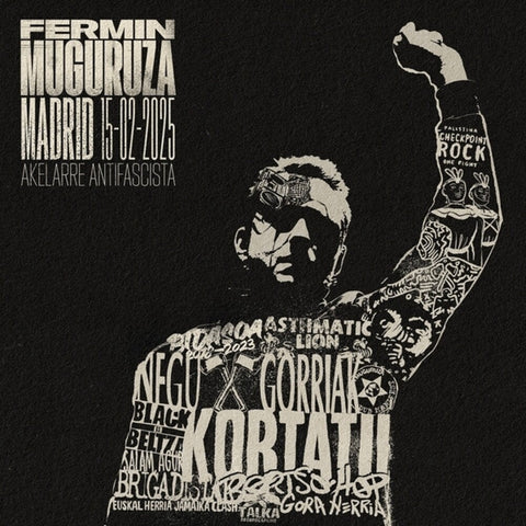 Fermin Muguruza - Madrid 15-02-2025: Akelarre Antifacista [LP]