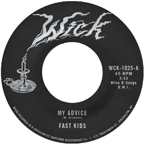 Fast Kids - My Advice / Out Of State Plates [7" Vinyl]