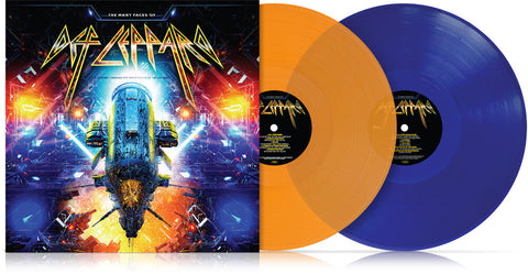 Various Artists - Many Faces Of Def Leppard [Orange & Blue]
