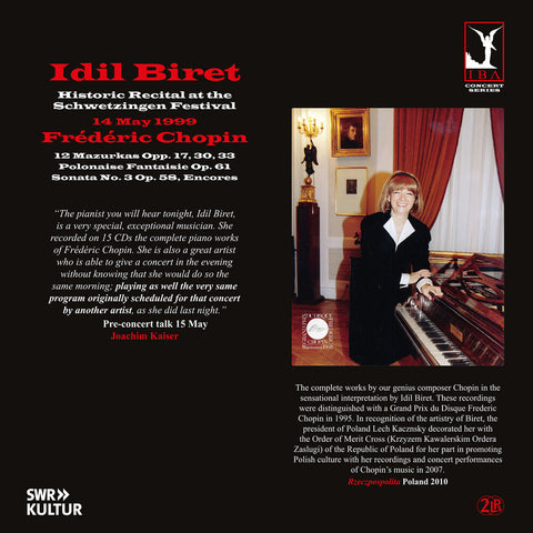 Idil Biret - Idil Biret At Schwetzingen Festival 14 May 1999 [LP]