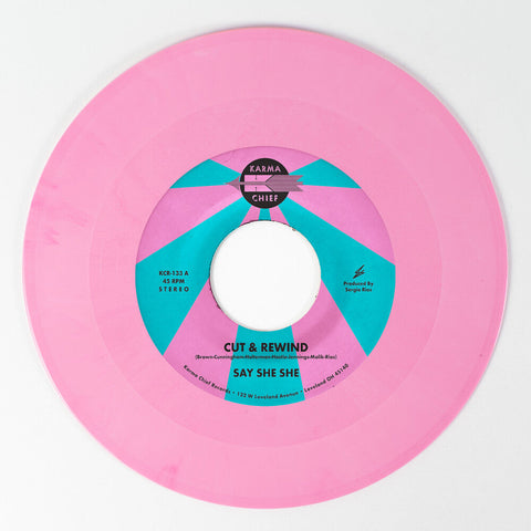 Say She She - Cut & Rewind / Disco Life - Pink [Colored Vinyl] (Pnk)