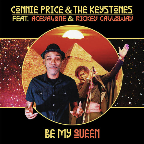 Connie Price & The Keystones ft. Aceyalone & Rickey Calloway - Be My Queen b/w Be My Queen (Instrumental) [Purple with Black & White Splatter]