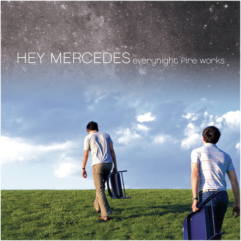Hey Mercedes - Everynight Fire Works - Blue (Blue) [Colored Vinyl] (Gate)