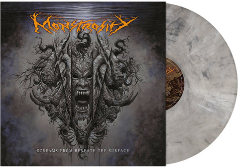 Monstrosity - Screams from Beneath the Surface [Gray Marbled]