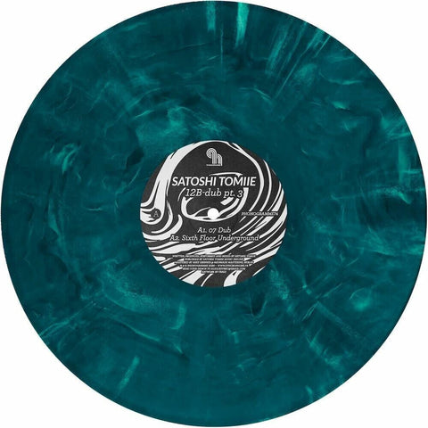 Satoshi Tomiie - 12b-Dub Part 3 [Colored Vinyl] (Ep) (Teal)