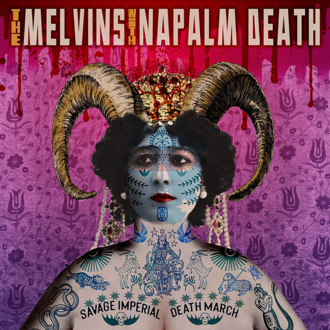 Melvins / Napalm Death - Savage Imperial Death March [LP] [PRE-ORDER]