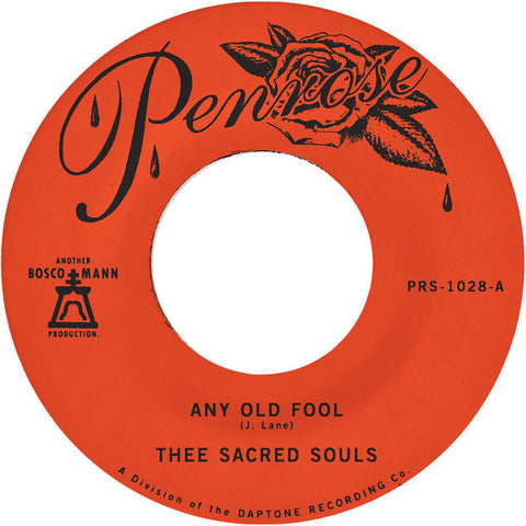 Thee Sacred Souls - Any Old Fool B/W Price I'll Pay [7" Vinyl]