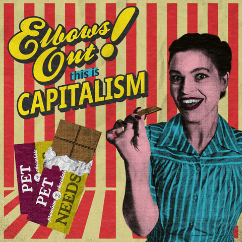 PET NEEDS - Elbows Out This Is Capitalism [Colored Vinyl] (Red)