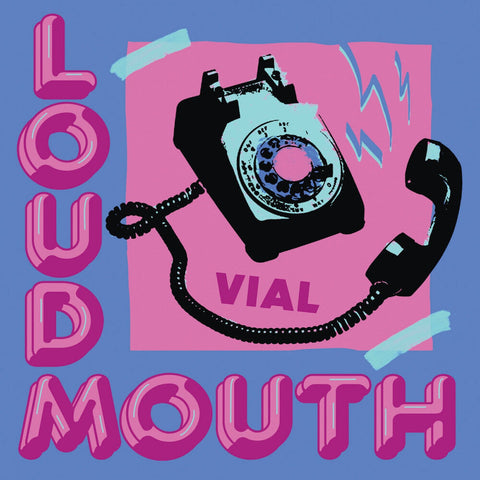 Vial - Loudmouth - Ice Blue With Aqua Blue Spokes (Blue) [LP]