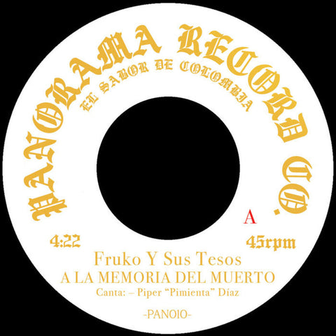 Fruko Y Sus Tesos - La Memoria Del Muerto [7" Vinyl]
