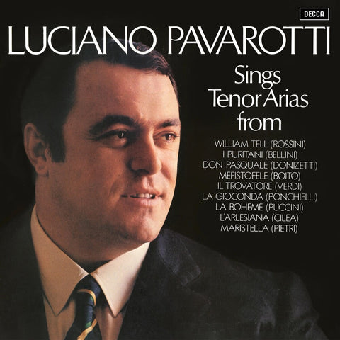Luciano Pavarotti - Sings Tenor Arias From Italian Opera [LP]