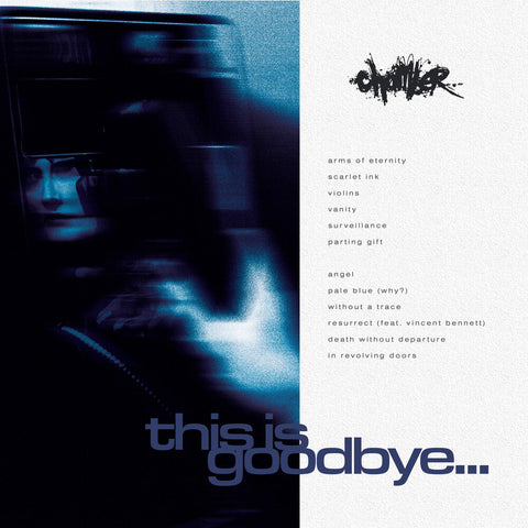 Chamber - this is goodbye... [White with Magenta and Blue Dot Splatter]