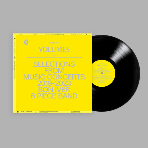 Bon Iver - VOLUMES: ONE "SELECTIONS FROM MUSIC CONCERTS 2019-2023 BON IVER 6 PIECE BAND" [LP]