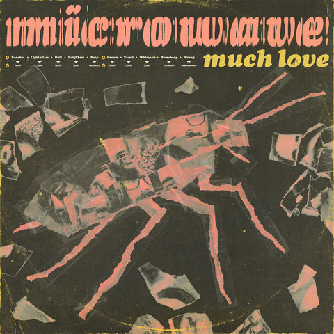 Microwave - Much Love (10 Year An.) Clear Pink Swirl [Clear Vinyl]
