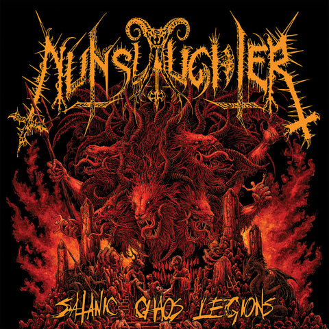 Nunslaughter - Satanic Chaos Legions [Red]
