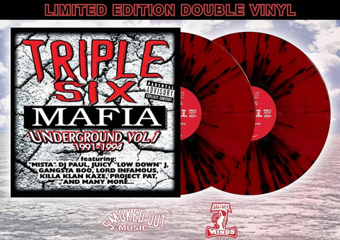 Triple Six Mafia - Underground Vol 1: 1991-1994 (Blk) [Colored Vinyl] (Red)