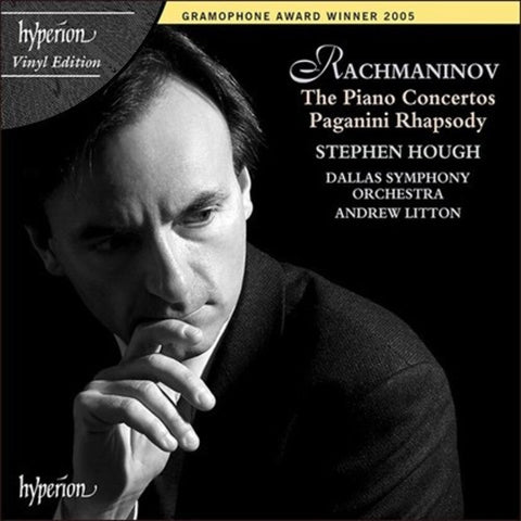 Rachmaninoff / Hough / Litton / Dallas Symphony - Rachmaninoff: Piano Ctos 1-4 / Paganini Rhapsody [LP]