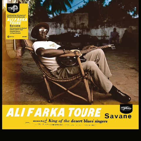 Ali Toure  Farka - Savane [Colored Vinyl] [Limited Edition] (Ylw) (Aniv)