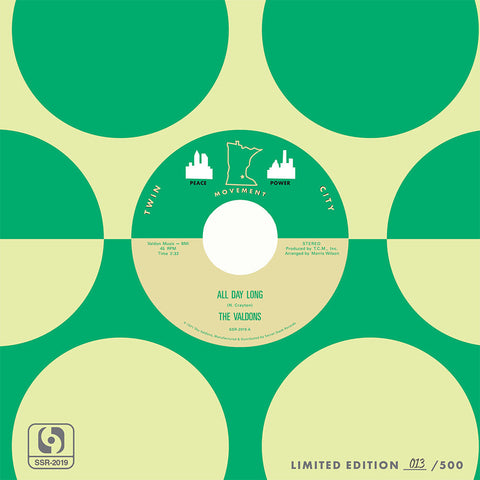 The Valdons - All Day Long b/w Love Me, Leave Me [500 hand-numbered copies]