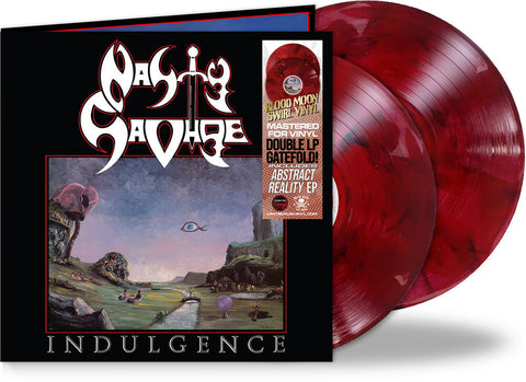 Nasty Savage - Indulgence / Abstract Reality - Red [Colored Vinyl] (Gate)