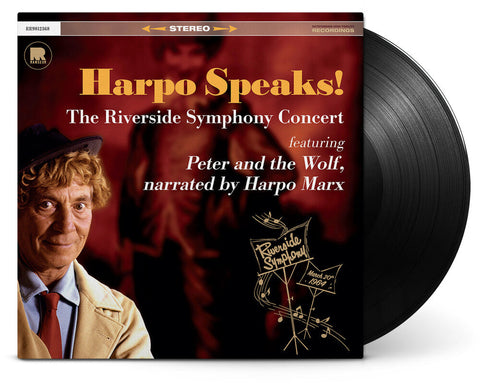 Harpo Marx - Harpo Speaks! - The Riverside Symphony Concert featuring Peter and the Wolf [LP]