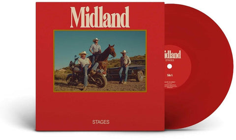 Midland - Stages [Clear Vinyl] (Red)