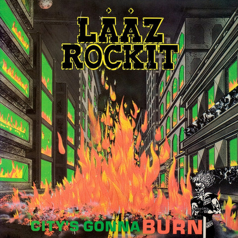 Laaz Rockit - City's Gonna Burn [Colored Vinyl] [Limited Edition] (Red)