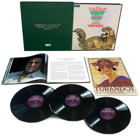Sutherland / Caballe / Pavarotti - Puccini: Turnadot [LP]