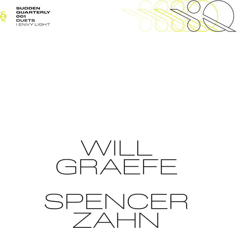 Spencer & Will Graefe Zahn - I Envy Light [LP]