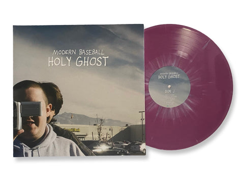 Modern Baseball – Holy Ghost (Limited Edition Grimace  Purple w/ Baby Blue & Bone Splatter Colored Vinyl)
