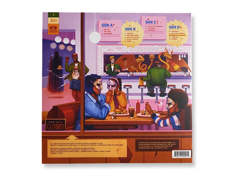 MF DOOM - Mm... Food (Limited Edition Purple & Pink Colored 2x Vinyl, 20th Anniversary)