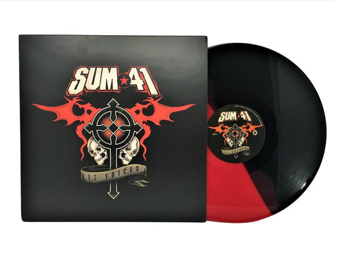 Sum-41 - 13 Voices (Limited Edition Red and Black Split Colored Vinyl)