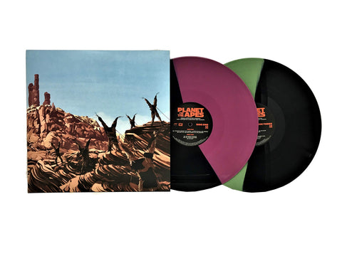 Planet of the Apes Original Motion Picture Soundtrack (Limited Edition Purple/Black and Green/Black Double LP)