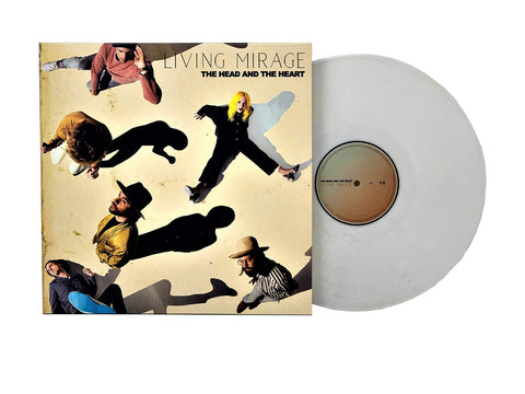 The Head and the Heart - Living Mirage (Limited Edition Clear w/ White Swirl Colored Vinyl)