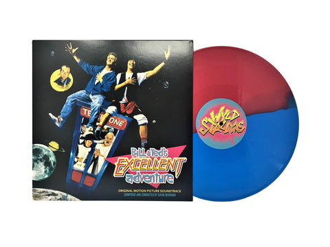 Bill & Ted's Excellent Adventure Soundtrack (Limited Edition Pink & Blue Colored Vinyl)