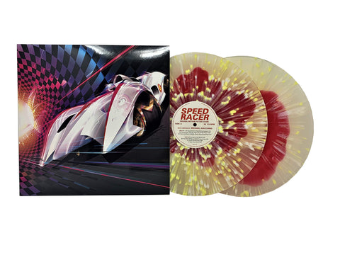 Speed Racer Original Motion Picture Soundtrack (Limited Edition Yellow Splatter w/ Red Blob Colored Vinyl)