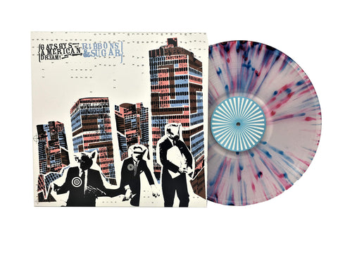 Gatsbys American Dream - Ribbons & Sugar (Limited Edition Clear w/ Pink and Blue Splatter Colored Vinyl)