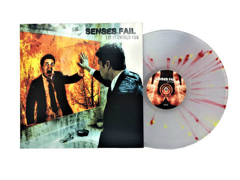 Senses Fail - Let It Enfold You (Limited Edition Clear w/Red and Yellow Splatter Colored Vinyl)