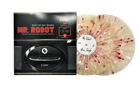 Mr. Robot Original Television Series Soundtrack Volume 3 (Limited Edition Clear w/ Red and White Splatter Colored Vinyl)