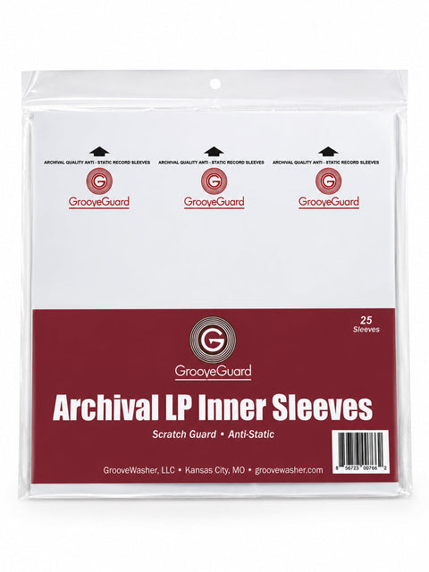 GrooveGuard: Archival LP Inner Sleeves (25)
