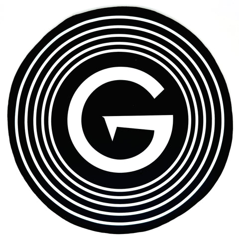 BIG 'G' Two Ply Record Cleaning Mat - 16" Diameter