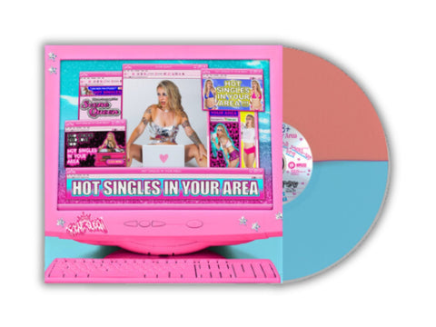 Scene Queen - Hot Singles In Your Area (Limited Edition Pink & Blue Colored Vinyl)