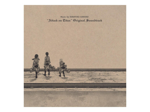 Attack on Titan Season 1 Original Soundtrack (Limited Edition Blue & White Splatter 3xLP)