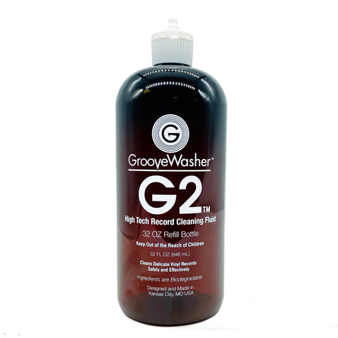 G2 Record Cleaning Fluid - 32 oz Refill Bottle