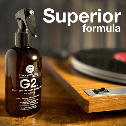 G2 Record Cleaning Fluid - 8oz Bottle