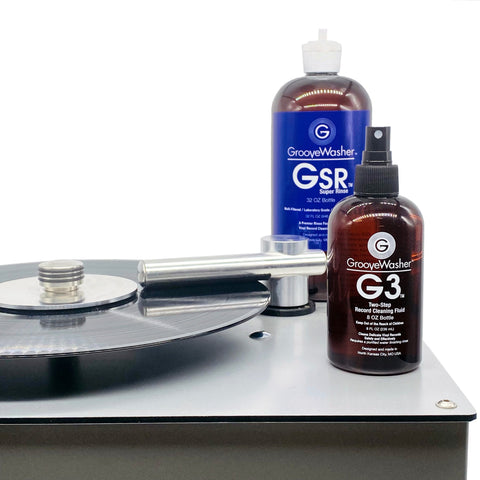 Two•Step Bundle: G3 Fluid 8oz / GSR Super Rinse 32oz / Microfiber Sponge